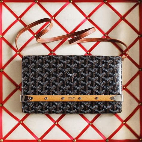 goyard clutch with strap|goyard clutch bags.